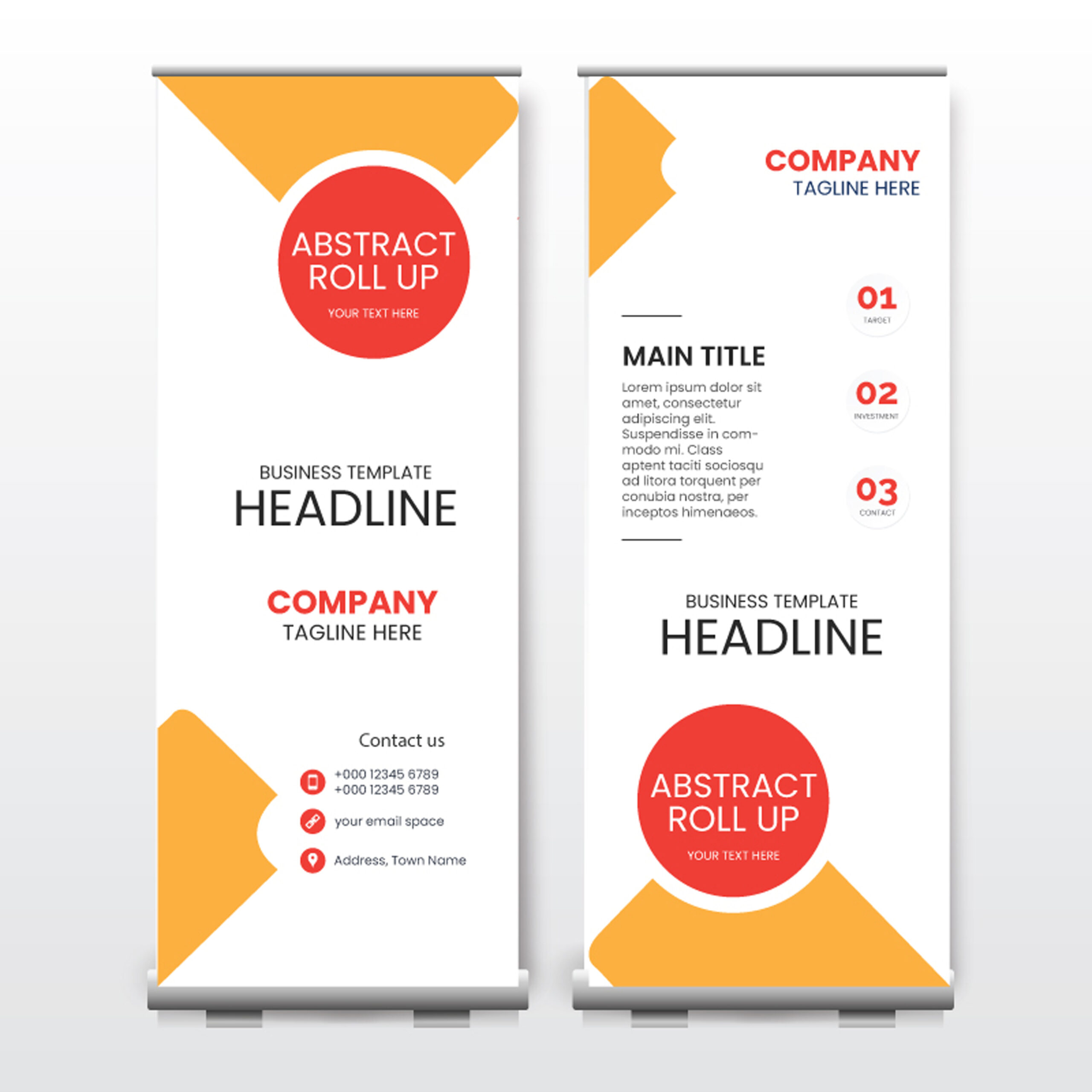 ป้าย Roll Up ตัวอย่าง