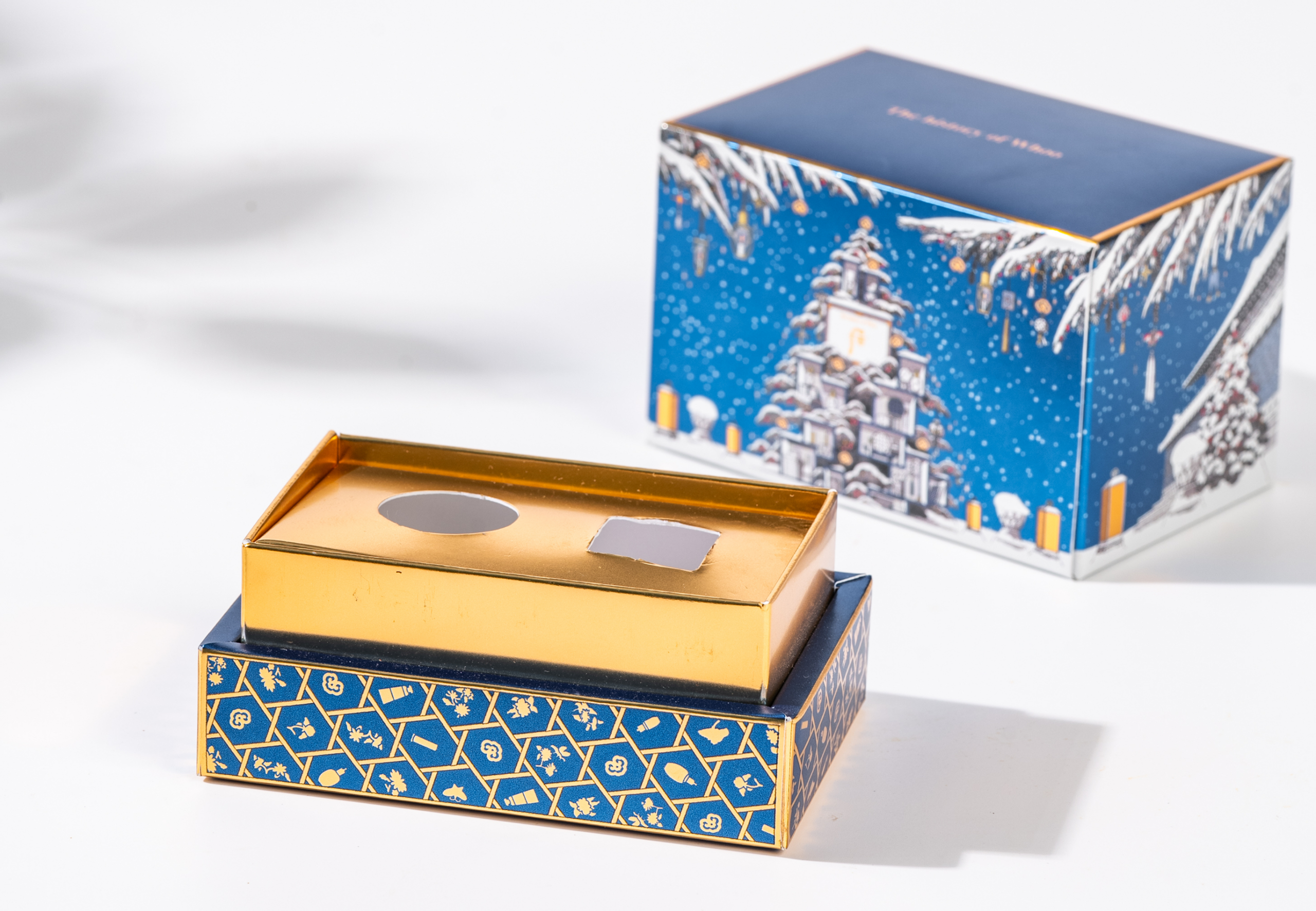 บรรจุภัณฑ์สินค้า Limited Edition ลวดลายเทศกาลปีใหม่ที่ผลิตด้วยระบบ Digital Printing เพื่อความยืดหยุ่นในการสั่งผลิตจำนวนไม่มาก